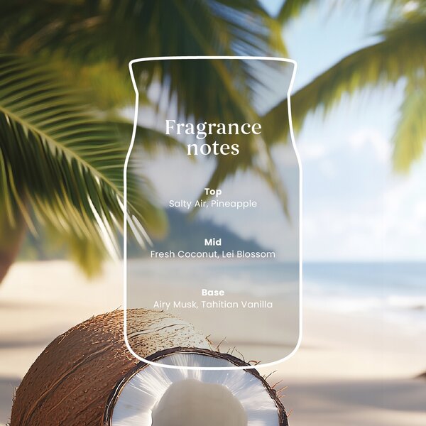 Sójová vonná svíčka Coconut Beach Yankee Candle 1 ks