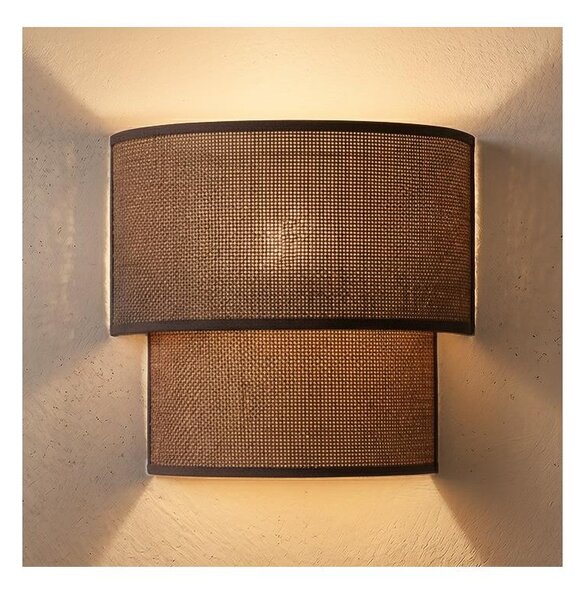 Brilagi - LED Nástěnné svítidlo BOHO ECO 1xE27/10W/230V hnědá