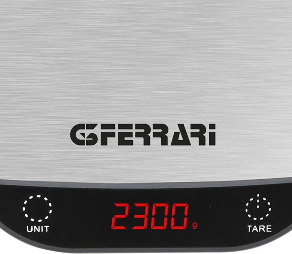 G3Ferrari G2009600 - Kuchyňská váha PATTY 2xAAA nerez