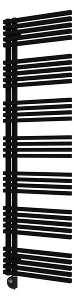 Vertaduro - Koupelnový radiátor s termostatem MICHELLE 900W 177x50 cm černá