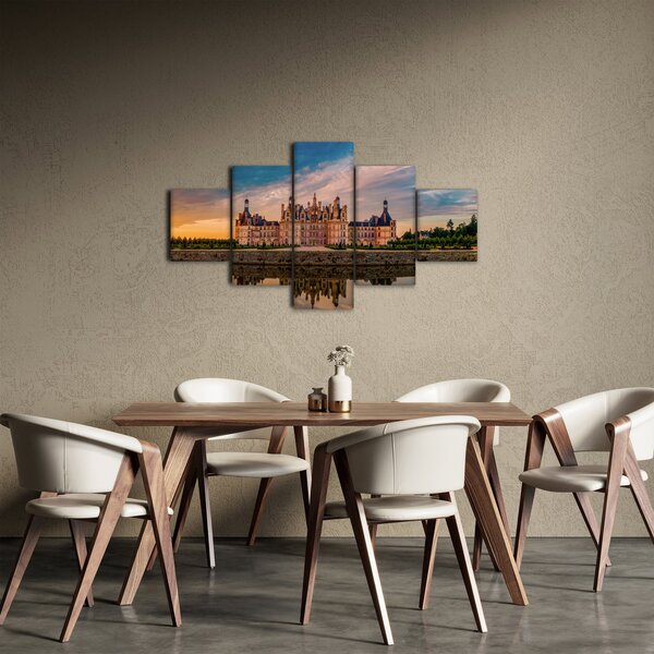 Obraz zámku (125x70 cm)
