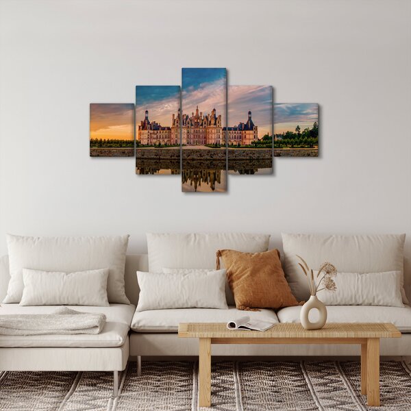Obraz zámku (125x70 cm)