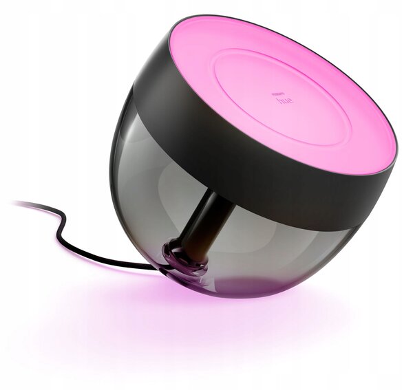 Stolní lampa Philips hue Iris černá, výkon až 8,1 W