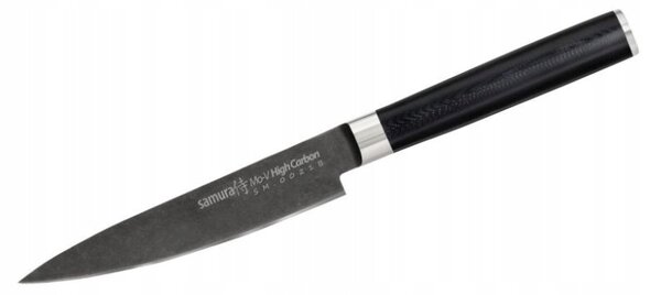 Samura MO-V Stonewash Utility 125mm - Univerzální Kuchyňský Nůž
