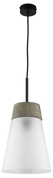 Jupiter 1651 - Lustr na lanku DOMINO 1xE27/60W/230V bílá