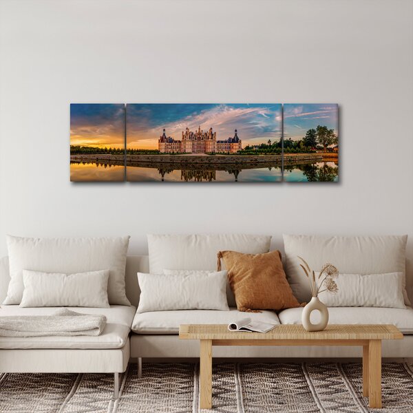 Obraz zámku (170x50 cm)