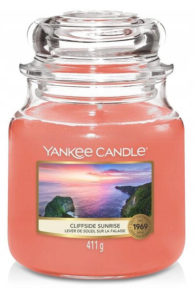 Tradiční parafinová svíčka Cliffside Sunrise Yankee Candle 1 ks