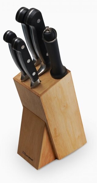 Sada nožov v drevenom stojane set 6 ks - Classic (116040)