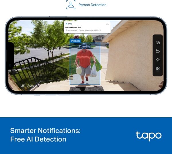 TP-Link - Chytrý mini video zvonek Wi-Fi