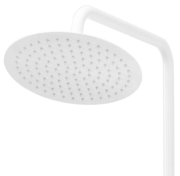 REA-P6608 - Sprchová sada s termostatickou baterií LUNGO matná bílá