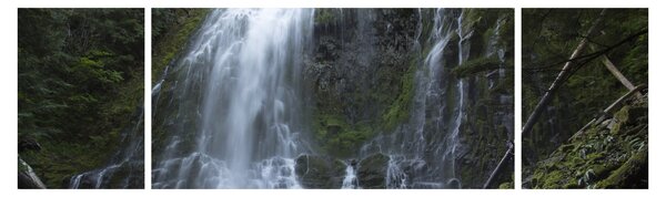 Obraz vodopádu (170x50 cm)