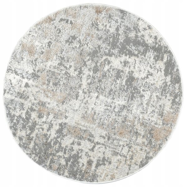 Koberec kulatý e-floor 120 cm polyester abstraktní