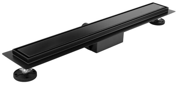 REA-G6602 - Odtokový žlab PURE NEOX 70 cm matná černá