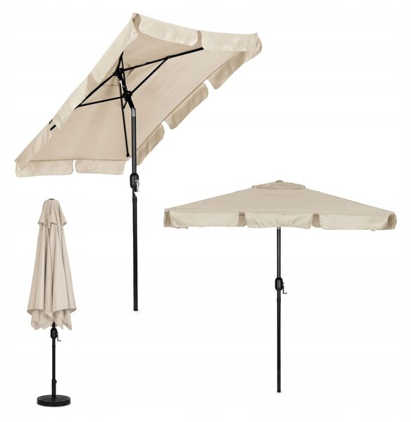 Klasický slunečník MultiGarden béžový 200 x 230 cm