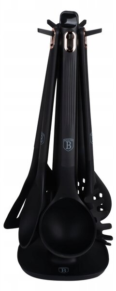 Kuchyňské náčiní nylonové se stojanem BerlingerHaus BH-8617 Rose Gold