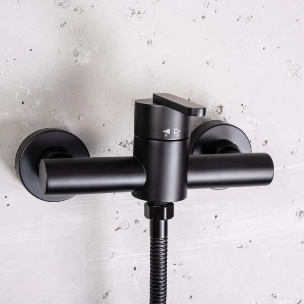 REA-B5500 - Sprchová sada s baterií ONTARIO černá