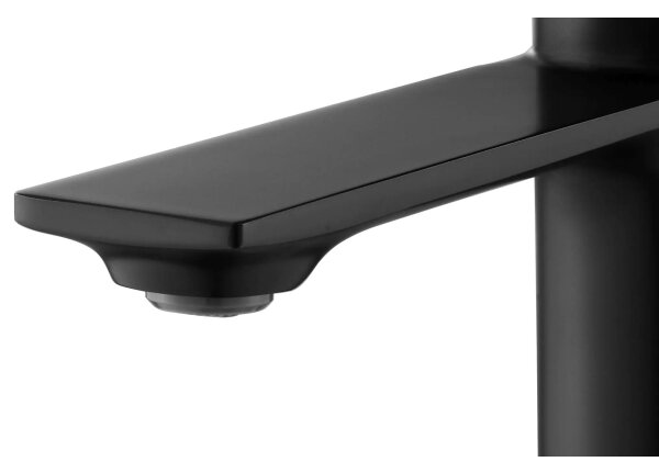 REA-B9986 - Umyvadlová baterie STORM 15 cm matná černá