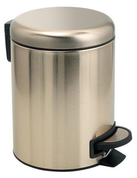 Gedy - Odpadkový koš POTTY 3 l Soft Close matná zlatá