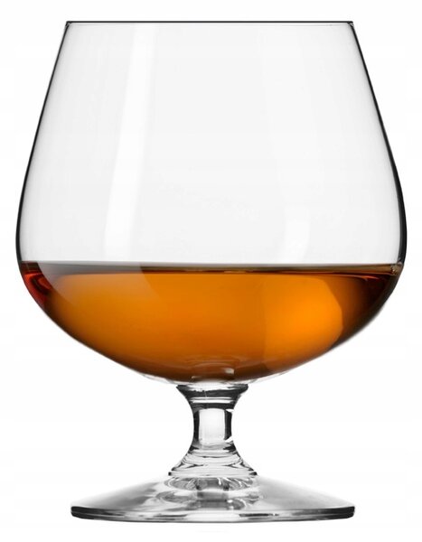 Skleničky na koňak Krosno BALANCE, bezbarvé, 510 ml, 6 ks