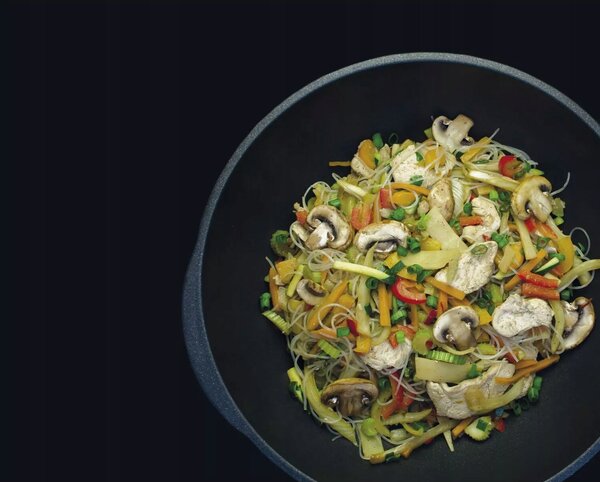 Wok AMT Gastroguss 32 cm
