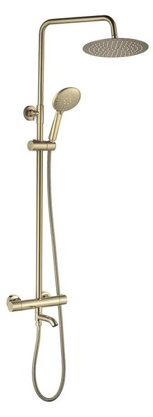 REA-P5960 - Sprchová sada s termostatickou baterií LUNGO DIAMOND zlatá