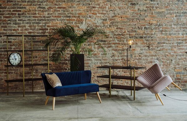 Nordic Design Černý regál Raven 150 x 110 cm