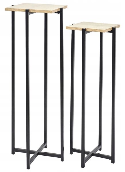 Držák Na Květináč HowHomely 83 cm kovový