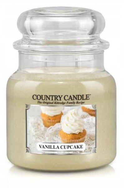 Tradiční sójová svíčka Vanilla Cupcake Country Candle 1 ks