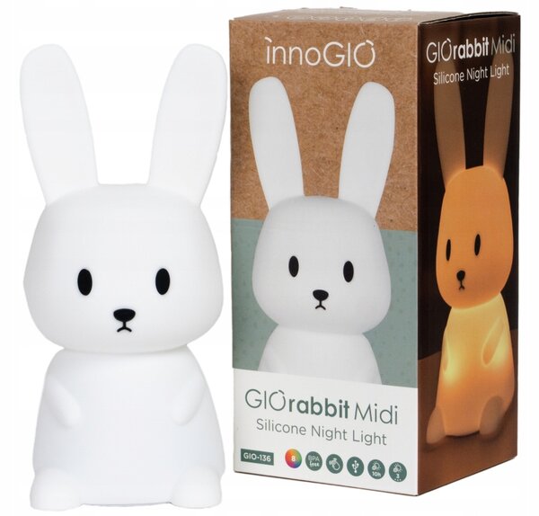 Noční lampa INNOGIO GIO Králíček Midi GIO-136