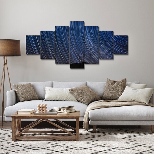 Obraz nočních hvězd a oblohy (210x100 cm)