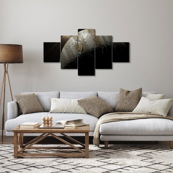Obraz planety ve vesmíru (125x70 cm)