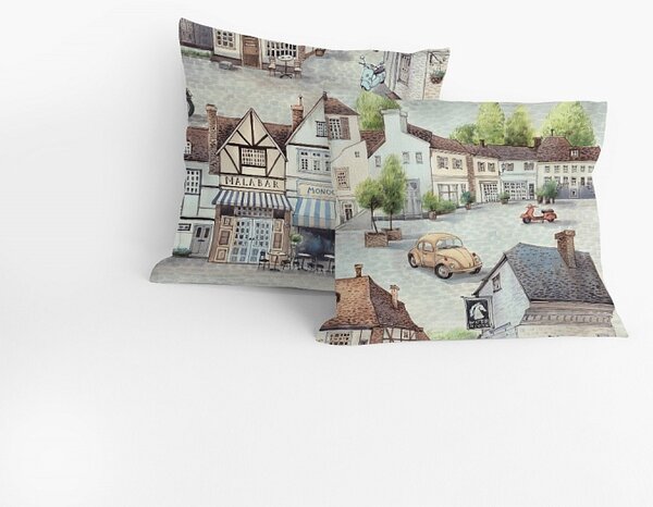 Povlak Village Bavlna deluxe digitál 40/40