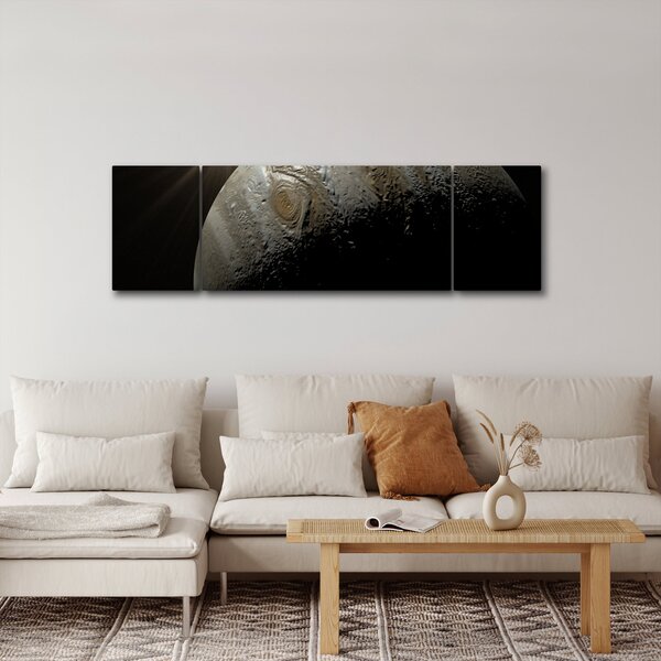 Obraz planety ve vesmíru (170x50 cm)