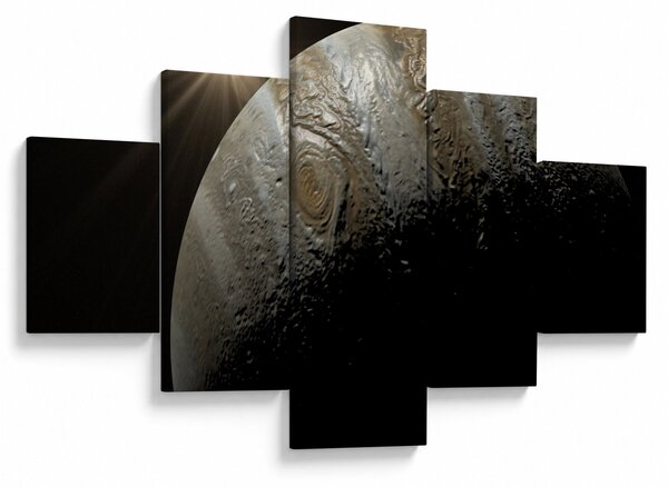 Obraz planety ve vesmíru (125x70 cm)