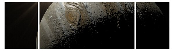 Obraz planety ve vesmíru (170x50 cm)