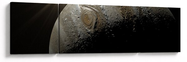 Obraz planety ve vesmíru (170x50 cm)