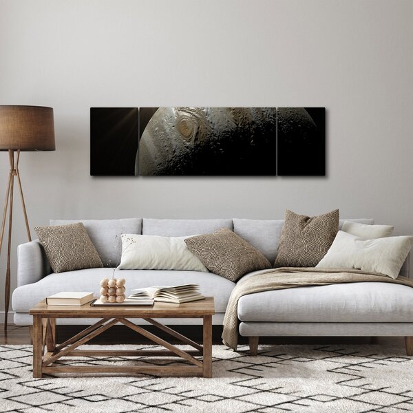 Obraz planety ve vesmíru (170x50 cm)
