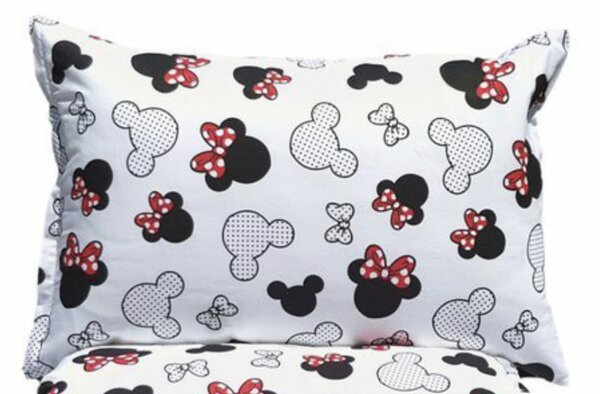 Povlečení bavlněné dětské Minie TiaHome - Dětský set 130x90cm + 65x45cm
