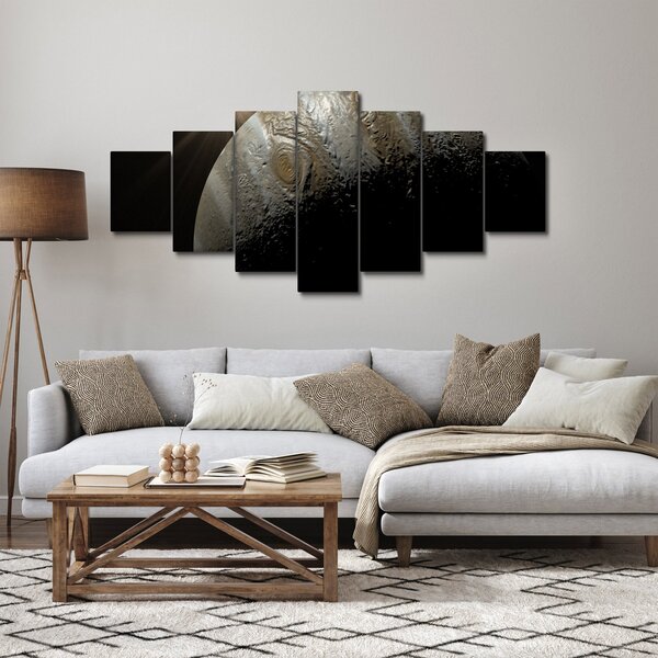 Obraz planety ve vesmíru (210x100 cm)