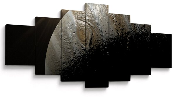 Obraz planety ve vesmíru (210x100 cm)
