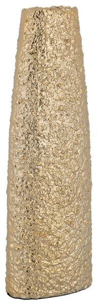 Zlatá kovová váza Richmond Lucino 34,5 cm