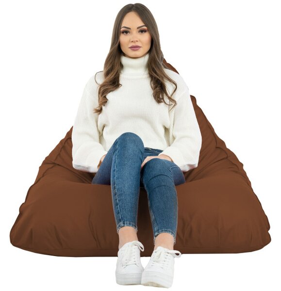 Sedací vak Bermudy SAKO hnědý OUTDOOR