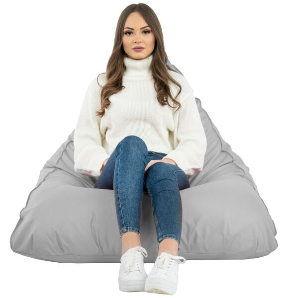 Sedací pytel Bermudy SAKO stříbrný OUTDOOR