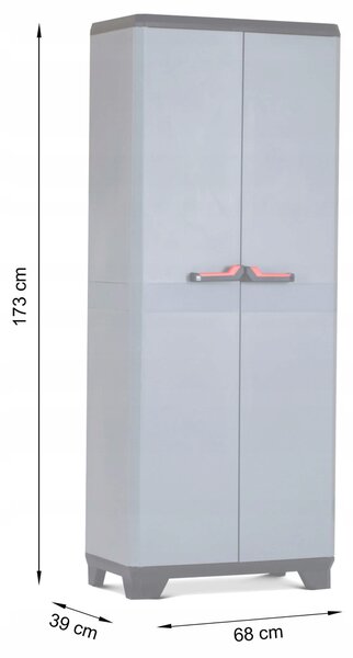 Plastikový regál Keter 3 police 10 kg