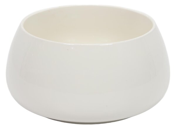 PORCELÁNOVÁ MÍSA BÍLÁ HLUBOKÝ TALÍŘ STYLOVÝ NORA 21X10,08 CM