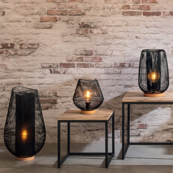 Stolní lampa Atmosphera Stolní lampa černá 40 W