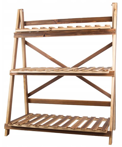 Držák Na Květináč Verk Group 97 cm dřevěný