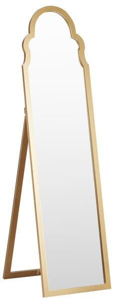 Stojací zrcadlo 40 x 150 cm zlaté CHATILLON