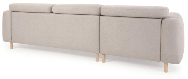 Kave Home Rohová pohovka Singa 296 cm, levá