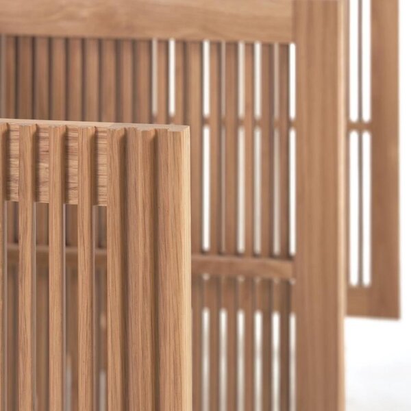 Dubová komoda Kave Home Beyla 180 x 42,5 cm